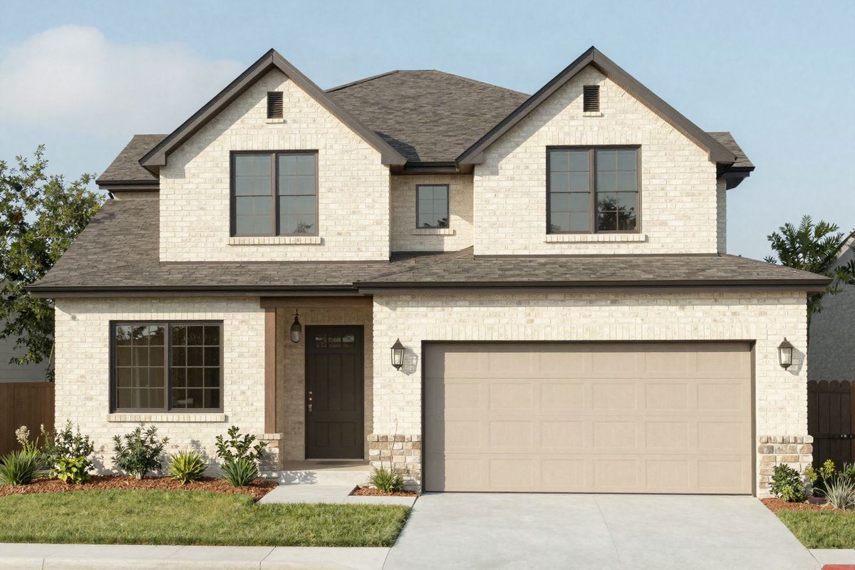 134 Wren Lane, The Cypress, brick two-story home