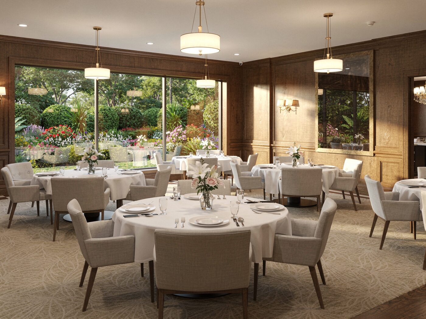 Restaurant-style dining